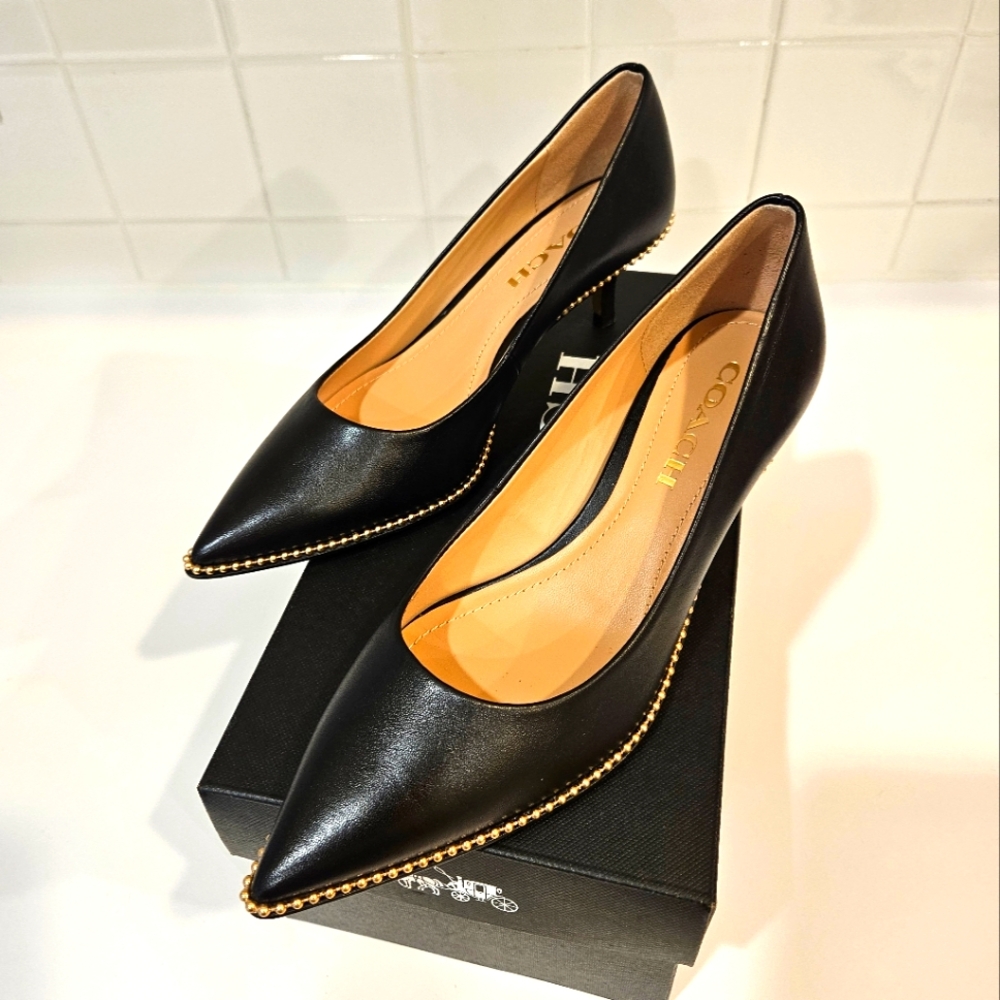 Ladies Coach Jackie Leather Pump